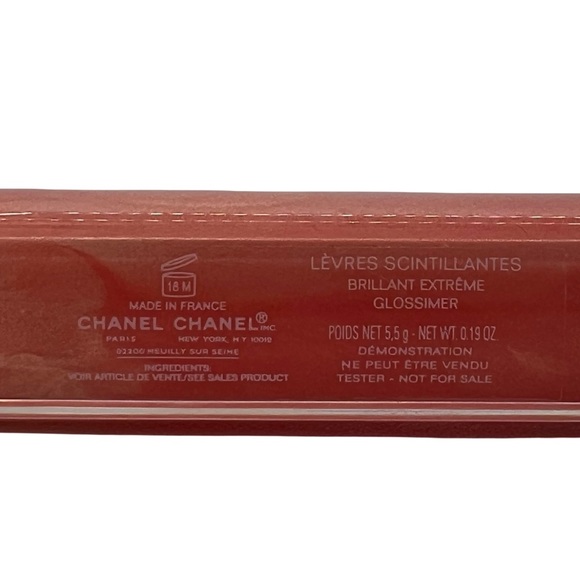 CHANEL LEVRES SCINTILLANTES BRILLANT EXTREME GLOSSIMER 610 SAHARA - Picture 3 of 5